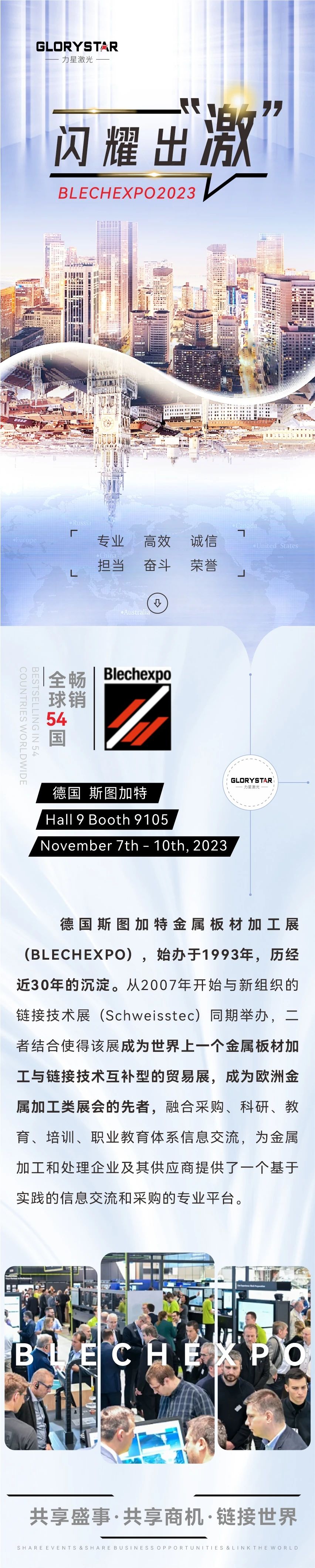 閃耀出“激”！力星激光重磅亮相德國斯圖加特金屬板材加工展！