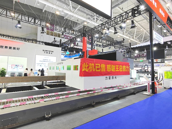 NS-12020H 型鋼激光二次加工自動(dòng)化線(xiàn)首發(fā)成功，火爆熱銷(xiāo)！