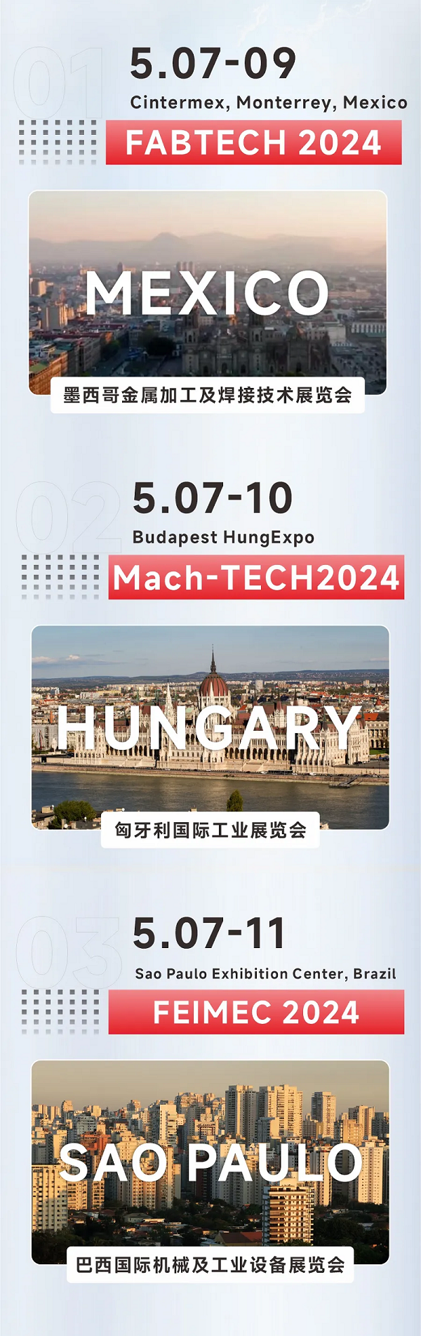 全球閃耀！力星激光5月國際展會(huì )一覽