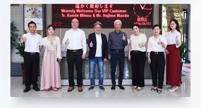 酷暑高溫下的堅持：日本客戶(hù)考察5臺機床13道工序→1臺機床3道工序，看力星激光是怎么做到的？